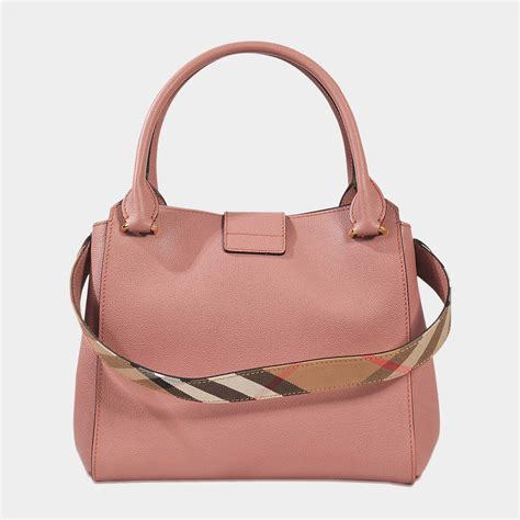 burberry pin bag|Burberry medium buckle tote pink.